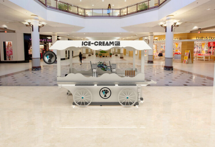 Ice Cream Kiosk model