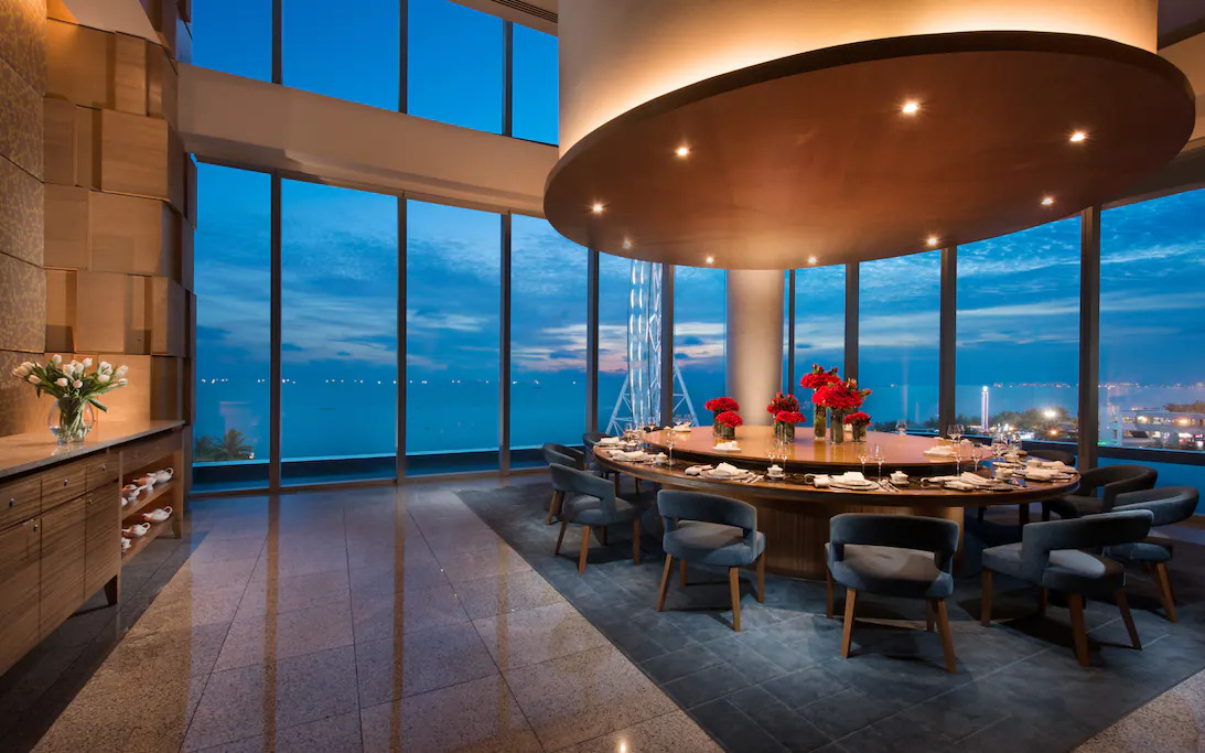 Blue Theme Ocean Restaurant