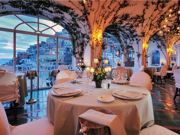 White Themed Restaurant