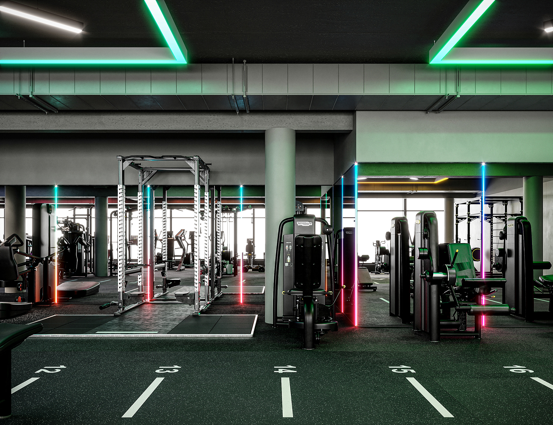 The Role of Lighting in Gym Design