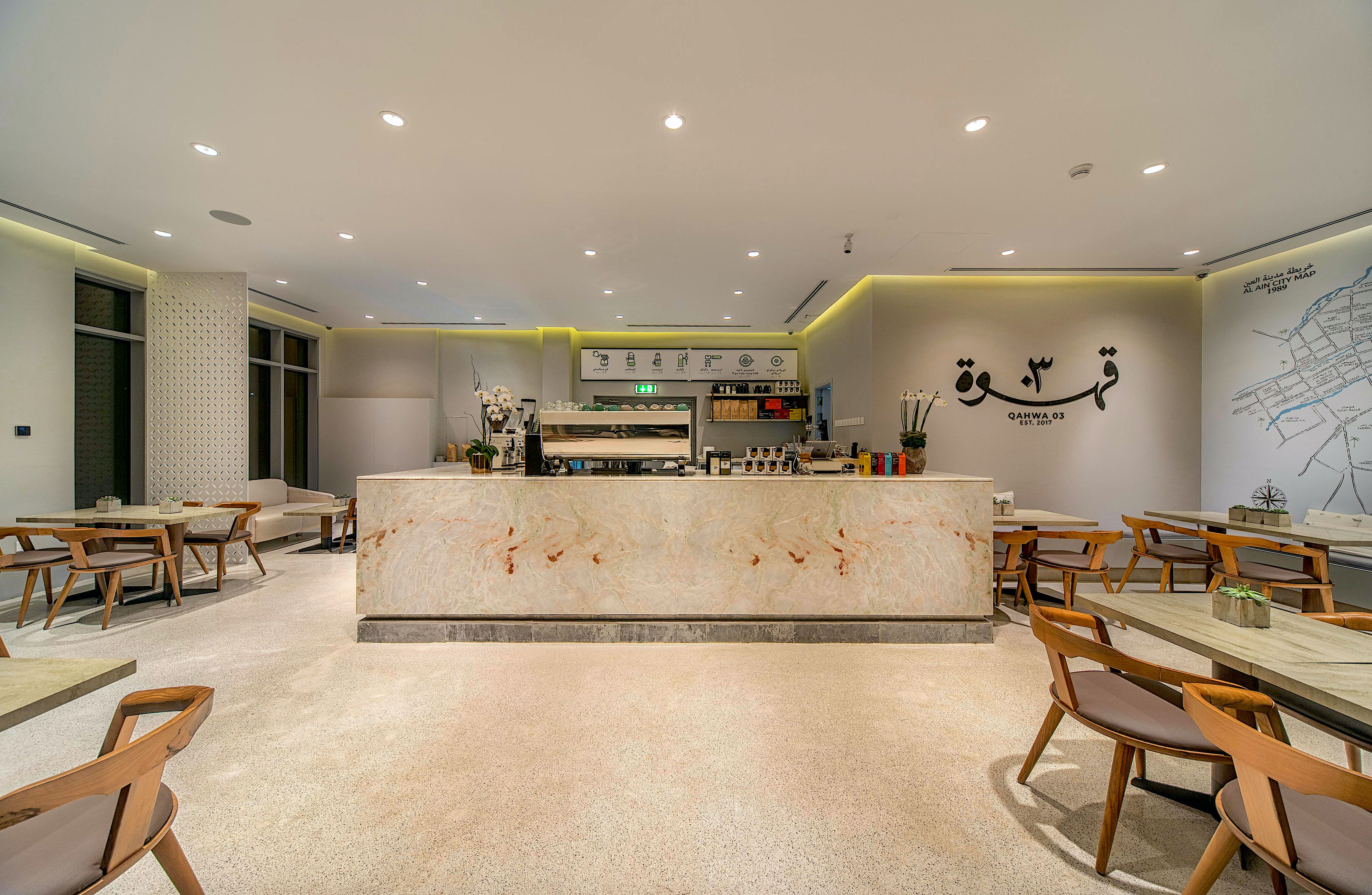 Incorporating Arabic Heritage into Restaurant Interiors 