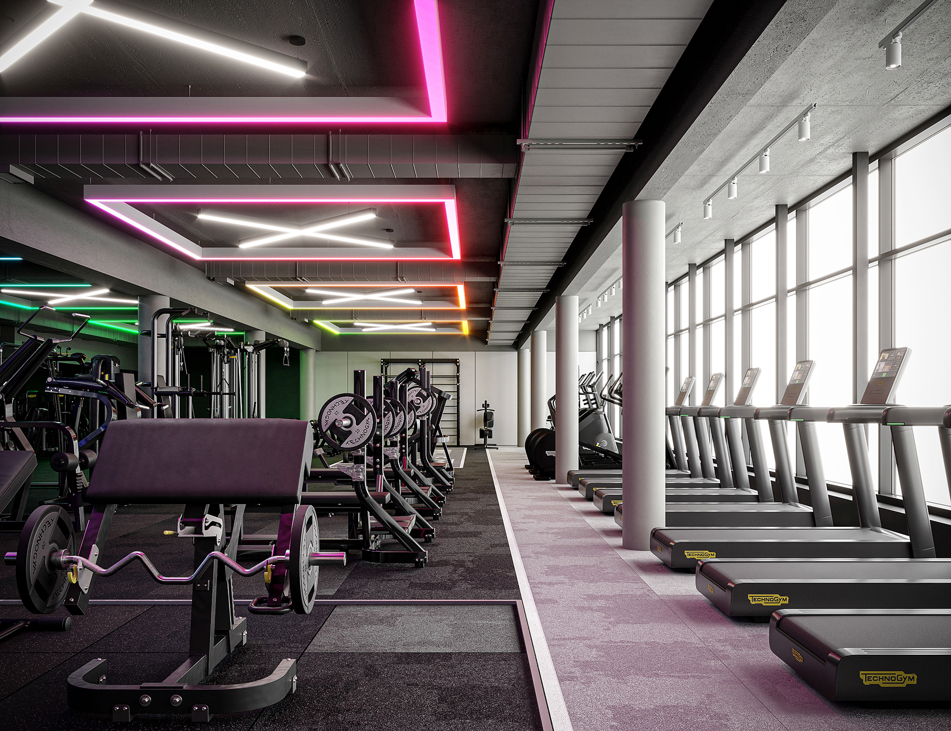 The Role of Lighting in Gym Design