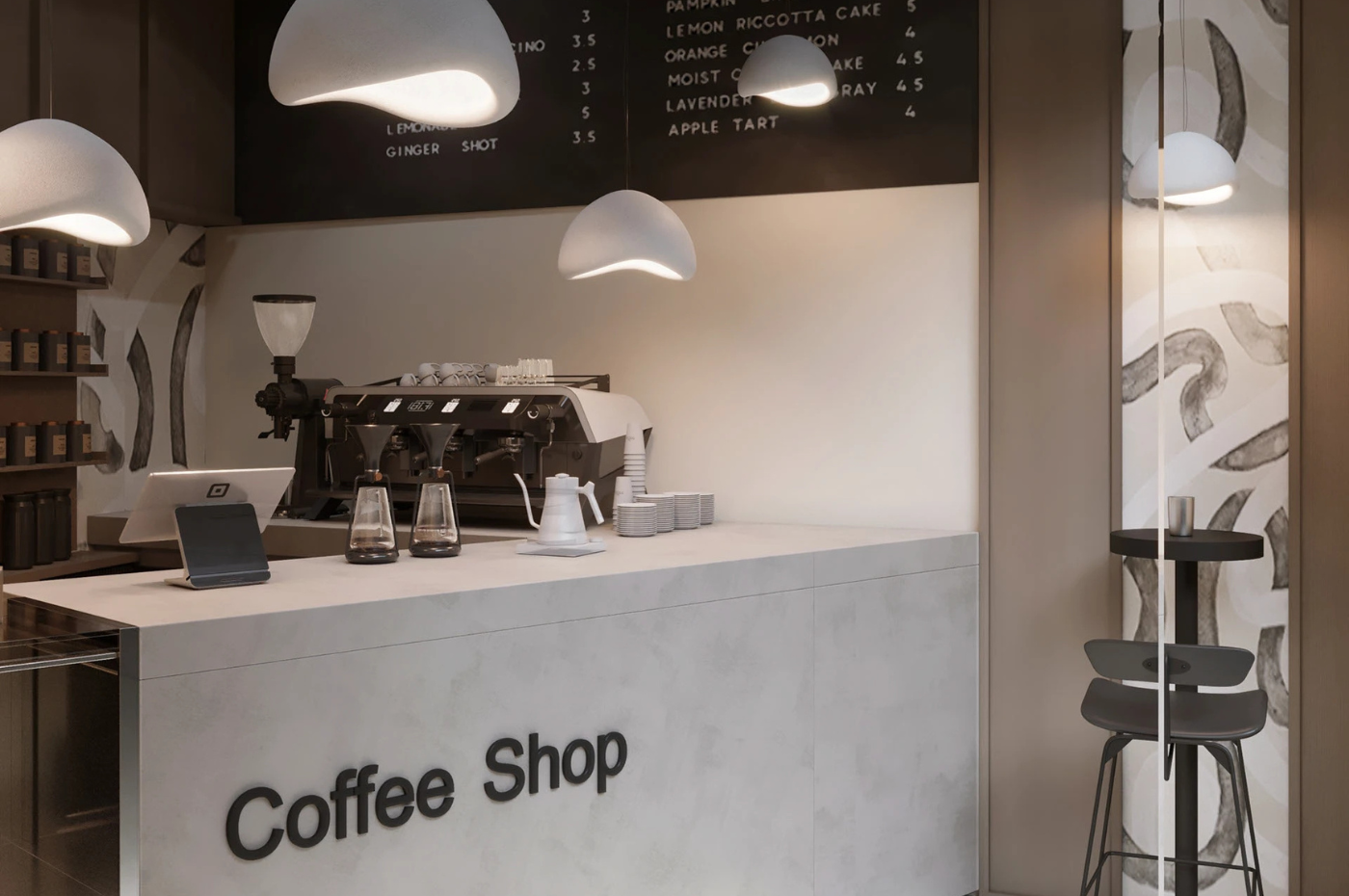 Interior Tips for Compact Cafes