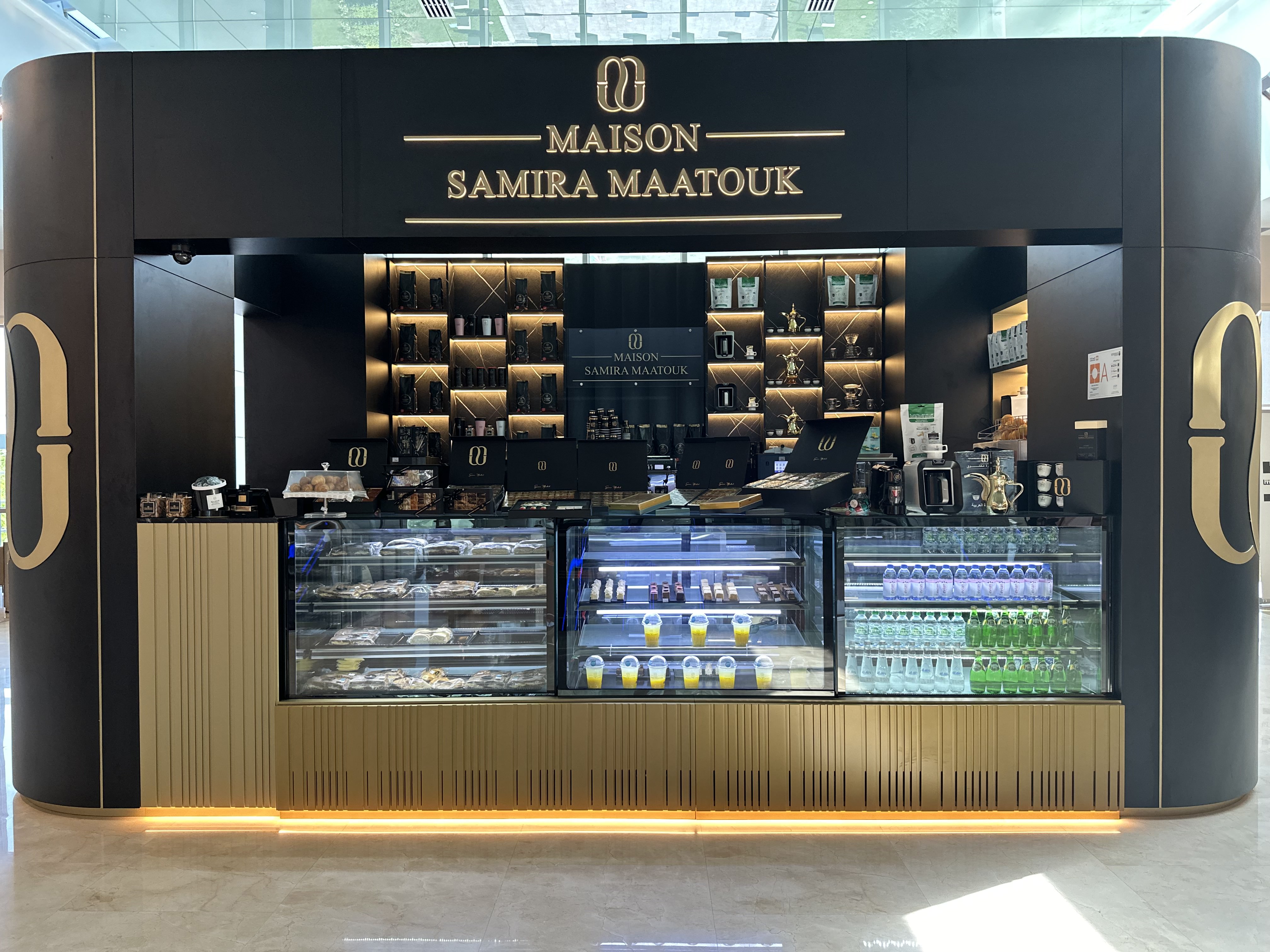 Kiosk interior design